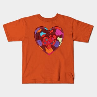 Hearts in hearts Kids T-Shirt